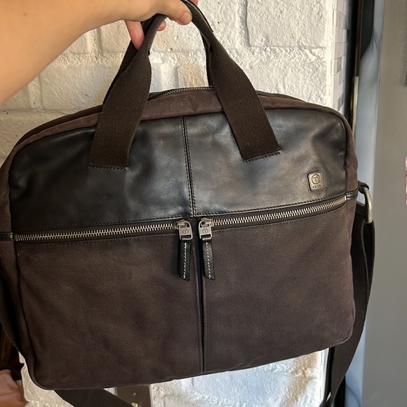 Tumi Other - Tumi T-tech mens canvas /leather messenger bag